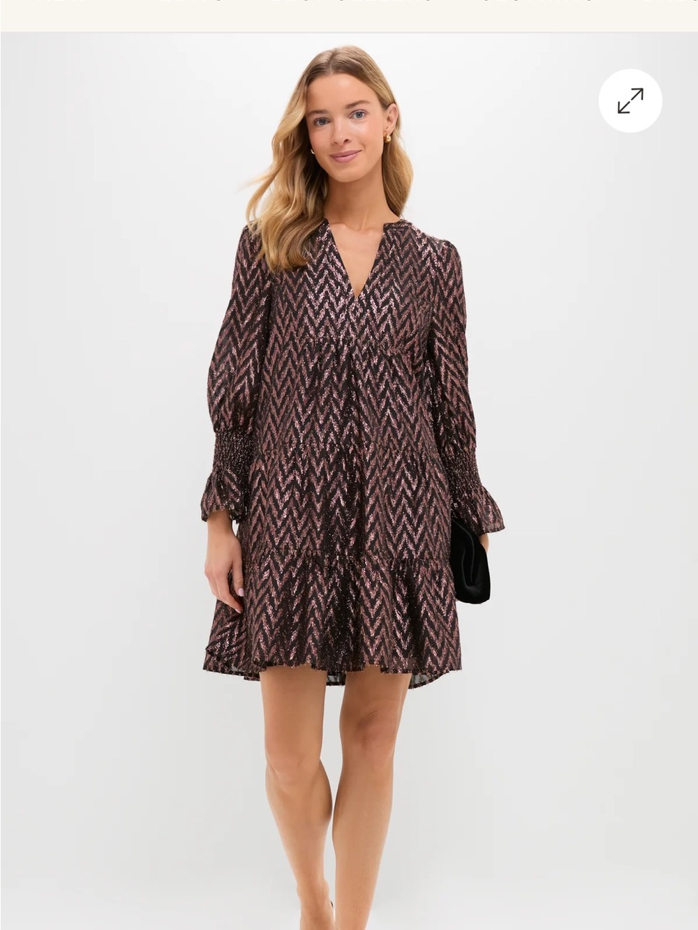 NWT Pomander Place Tuckernuck Metallic Ikat Kenzo Dress Sz XXL